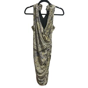 INC International Concepts Dress, size‎ Small, Yellow/Black/White/Grey